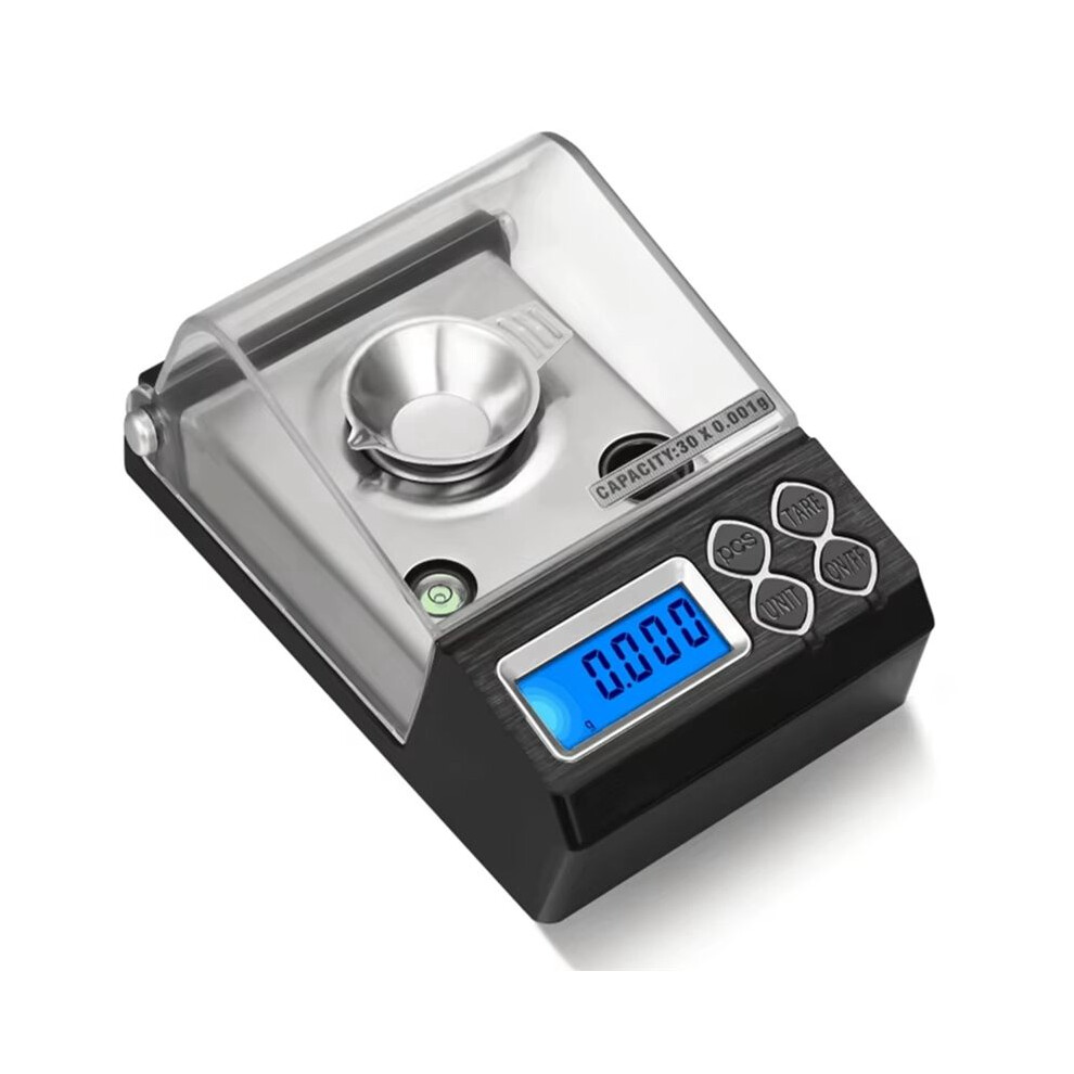 50G 0.001G Precision Portable Electronic Jewelry Scales Germ Balance 0.001G Digital Counting Carat Milligram Scale Gold 6032296051248