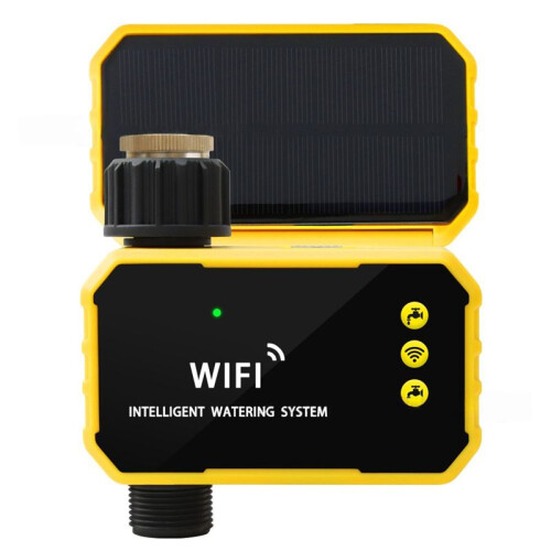 Solar WiFi Sprinkler Timer Remote App Control Automatic Watering Artifact Garden Irrigation Controller