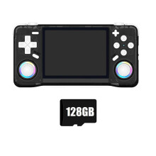XF35H Retro Handheld Video Game Console Portable 128G Preloaded Games 3.5 Inch IPS Screen WiFi Linux Pocket Player D