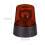 360 drehbare LED-Partylichter - Rot, Blau, Gelb 3