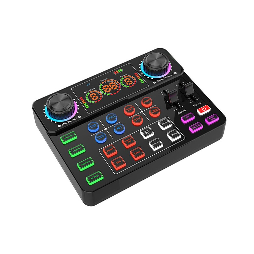 New V8spro Sound Card Computer Recording Live Podcast Equipment Music/Recording Live Broadcast For Dj Disco Device 4713318991552