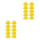 20 Stuks Bouwmutsen Kinderen Plastic Bouwhelm Speelgoed 11