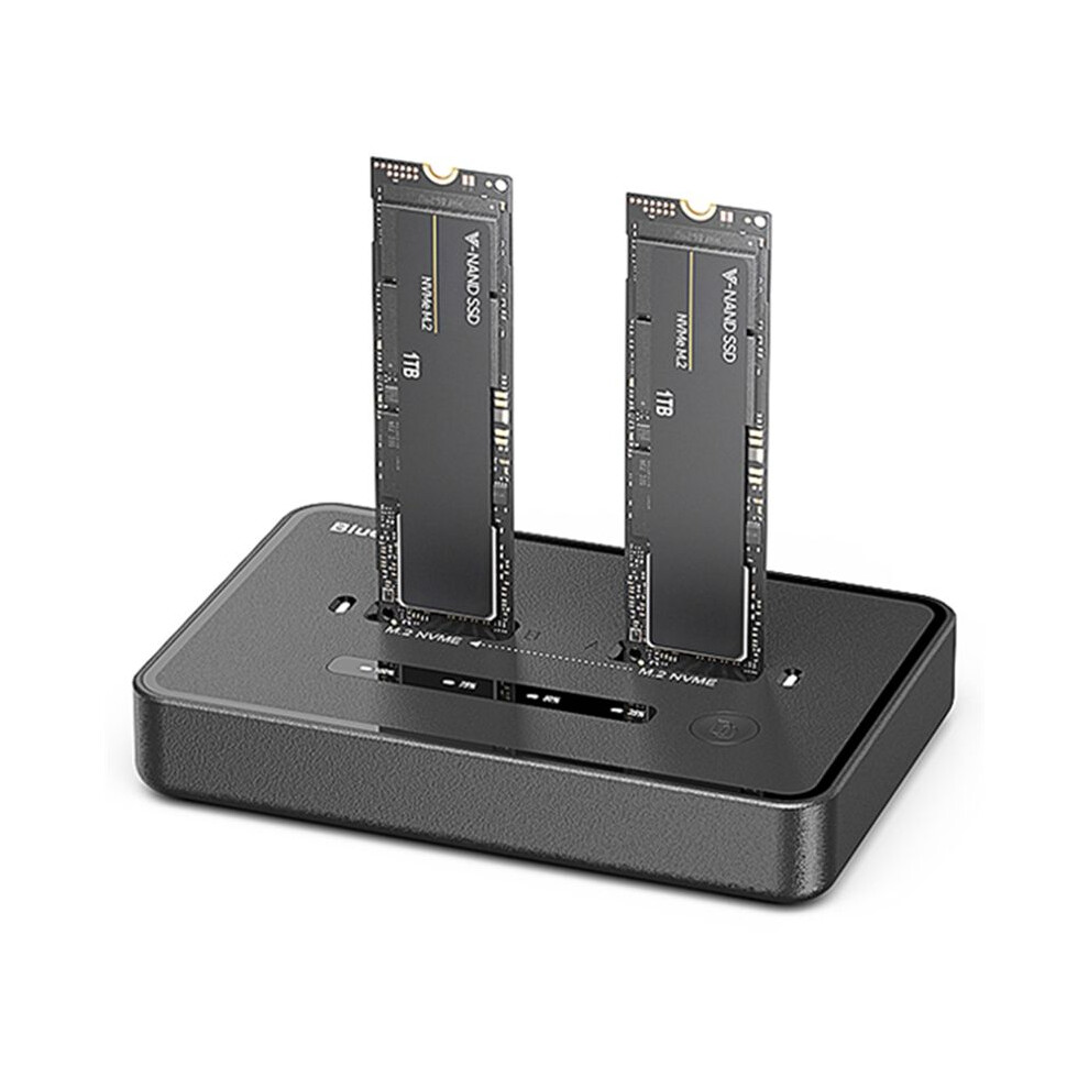 Blueendless Dual-Bay M.2 Nvme Ssdclone Dockingstation 20Gbps Usb3.2 Usbc Typec Offline Cloner Duplicator Nvme Pcie Enclosure(Eu) 4711212542641