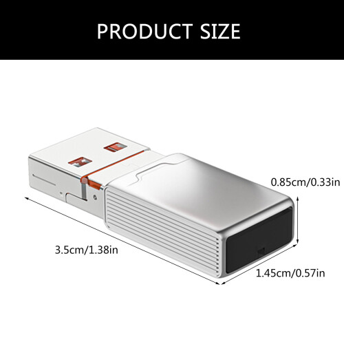 Αναγνώστης καρτών μνήμης τύπου C σε MicroSD για κάρτες, περιλαμβάνει προσαρμογέα USB 2
