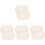 8Pcs Beige Decorative Wooden Bag Base Practical DIY Handicraft Shaper 2