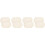 8Pcs Beige Decorative Wooden Bag Base Practical DIY Handicraft Shaper 4