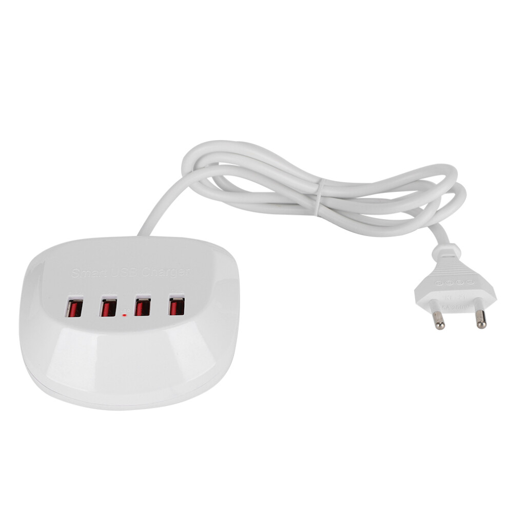 Fast Charging Usb Hub With Smart Technology, Compact Multi Device Charging Station For Home Office Travel, Universal Compatible Power Strip With Over 9180479423089