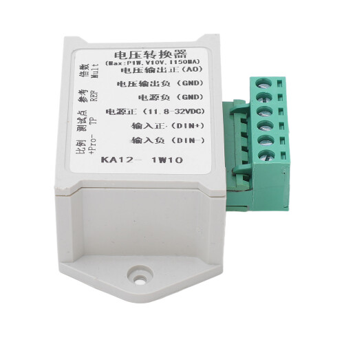 Module régulateur de tension, interface de contrôle industriel, construction de haute qualité, sortie de tension réglable pour automates