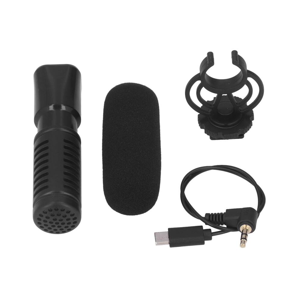 Shotgun Microphone With Professional Sound Quality, Noise Reduction And High Sensitivity, Universal Compatibility For Camera And Smartphone Devices 9180479422549