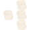 8Pcs Beige Decorative Wooden Bag Base Practical DIY Handicraft Shaper 5