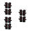 6Paren Duurzame Polyester Motorhandschoenen Voor En Dames 8