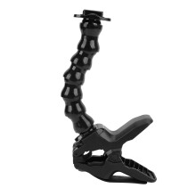 Support de fixation flexible et durable avec col de cygne à 8 segments et système de fixation rapide pour caméras GoPro Hero Fusion, DJI Osmo
