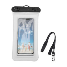 IPX8Waterproof Protection Waterproof Phone Pouch Floating Dry Bag Touchscreen Friendly Ultra Clear Photo Underwater Sandproof And Snowproof Hands