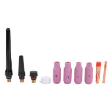 Kit de soudage TIG résistant aux fissures, pièces en cuivre et alumine pour séries WP-17, 18 et 26. Installation facile, haute conductivité,