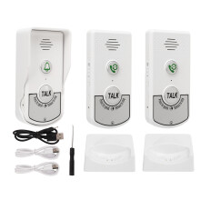 Voice Intercom System Wireless, Power Saving Two Way Call Device With Wide Application And Barrier Free Distance Up To1000M For Multi Floor Buildings