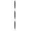 3Pcs Portable Silver Eye Makeup Stick with Dual-Ended ABS Brush 9