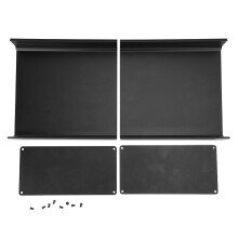 Boîtier électronique en aluminium avec traitement d'oxydation de surface, conception en deux parties, accessoires complets, blindage du signal et