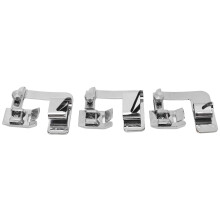 Easy To Use Hemming Attachment, Rolled Hem Presser Foot Set With Secure Fabric Grip And Wide Application For Clothing, Suitable For Household Sewing