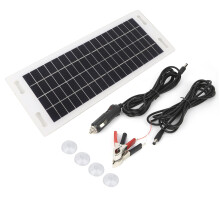 Energy Saving Solar Panel With Monocrystalline Cells, Solar Battery Charger That Offers High Conversion Rate And IP65Waterproof Durability, Ideal
