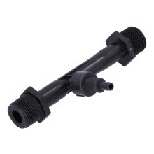 Corrosion Resistance Irrigation Venturi Fertilizer Injector Long Service Life Durable PVDF Compact Size Efficient Water Gas Mixing Applicable For