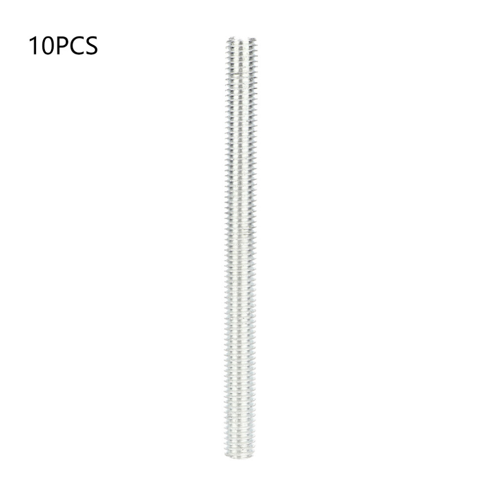 Continuous Threads All Threaded Rod M8*100Mm Galvanized Iron Corrosion Resistance Fastening Assembly Right Hand Threads Suitable For30/45Type 9028731902036