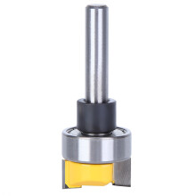 Woodworking Router Bit Set with Top Bearing, C3Micro-Grain Tungsten Carbide Flush Trim Bits for Precision Cuts, Prevent Tear-Out Edge Trimming,