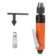 Stable And Wear Resistant Pneumatic Drill Kit, Lightweight Air Drill With Straight Handle Design And Standard Chuck For Versatile Grinding Drilling