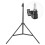 Universal Mounting Light Stand Photography Tripod Stable Support Compact Foldable Design Adjustable Height Studio Equipment Support Aluminum 1