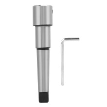 Adaptateur d'arbre pour fraises annulaires série MT, compatible avec les tours et perceuses-fraiseuses, en acier haute résistance avec