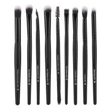 Premium-Make-up-Pinselset aus veganen Synthetikfasern, 15-teilig, mit Kunststoffgriff und weichen Borsten zum Auftragen von Foundation
