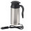 12V Electric Car Kettle Vacuum Insulation Technology Sealed Rubber Band Lid Digital LCD Temperature Display Automatic Heating Function Red Green 1
