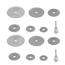 Langlebige HSS-Sägeblätter, verstellbarer Schaft für präzise Schnitte mit Zubehör für Rotationswerkzeuge, ideal für Holz, Kunststoff,