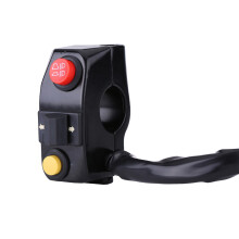Waterproof Handlebar Control Switch For Motorbikes Universal Turn Signal Horn Head Light Low High Beam Multi Function Switch With Durable Build Fits