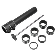 Aluminium Alloy Functional Gaskets Handlebar Extender Adjustable Height Comfortable Cycling Bike Stem Riser Bicycle Fork Stem Lightweight Design Easy