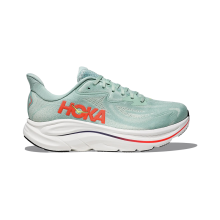Hoka Clifton 10 Trainers Sage Neon Flame UK 8