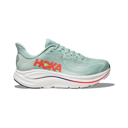 Hoka Hoka Clifton 10 Sneaker Sage Neon Flame UK 9