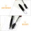 2Pcs Flyaway Control Hair Stick Multi Color Non-Greasy Smoothing Balm 5
