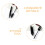 2Pcs Flyaway Control Hair Stick Multi Color Non-Greasy Smoothing Balm 7