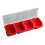 Screw Organizer Bins with Lids Plastic Hardware Organizer Box with Compartment Bolt Organizer Plastic Divided Case 7
