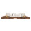 Rosewood Height-Adjust Archtop Bridge, Bone Saddle 3