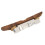 Rosewood Height-Adjust Archtop Bridge, Bone Saddle 13