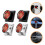 12Pcs Small Car Hooks Adhesive Wall Hanging Holders Assorted Colors 4