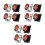 12Pcs Small Car Hooks Adhesive Wall Hanging Holders Assorted Colors 8