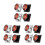 12Pcs Small Car Hooks Adhesive Wall Hanging Holders Assorted Colors 9