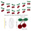 2Pcs Simulation Waxberry Model Assorted Color Decorative Fruit String 2