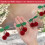 2Pcs Simulation Waxberry Model Assorted Color Decorative Fruit String 5