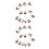 2Pcs Simulation Waxberry Model Assorted Color Decorative Fruit String 9