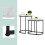 Satztische in Marmoroptik - 2er-Set, Wohnzimmer 5