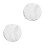 2Pcs Car Spare Tyre Covers Silver Waterproof Uv Protectors Durable 3