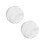 2Pcs Car Spare Tyre Covers Silver Waterproof Uv Protectors Durable 4